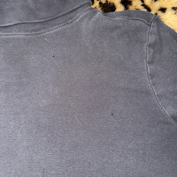 Classic Unbranded Best Fit Small Black Cotton Turtleneck Minimalist Layering Top - Picture 7 of 7